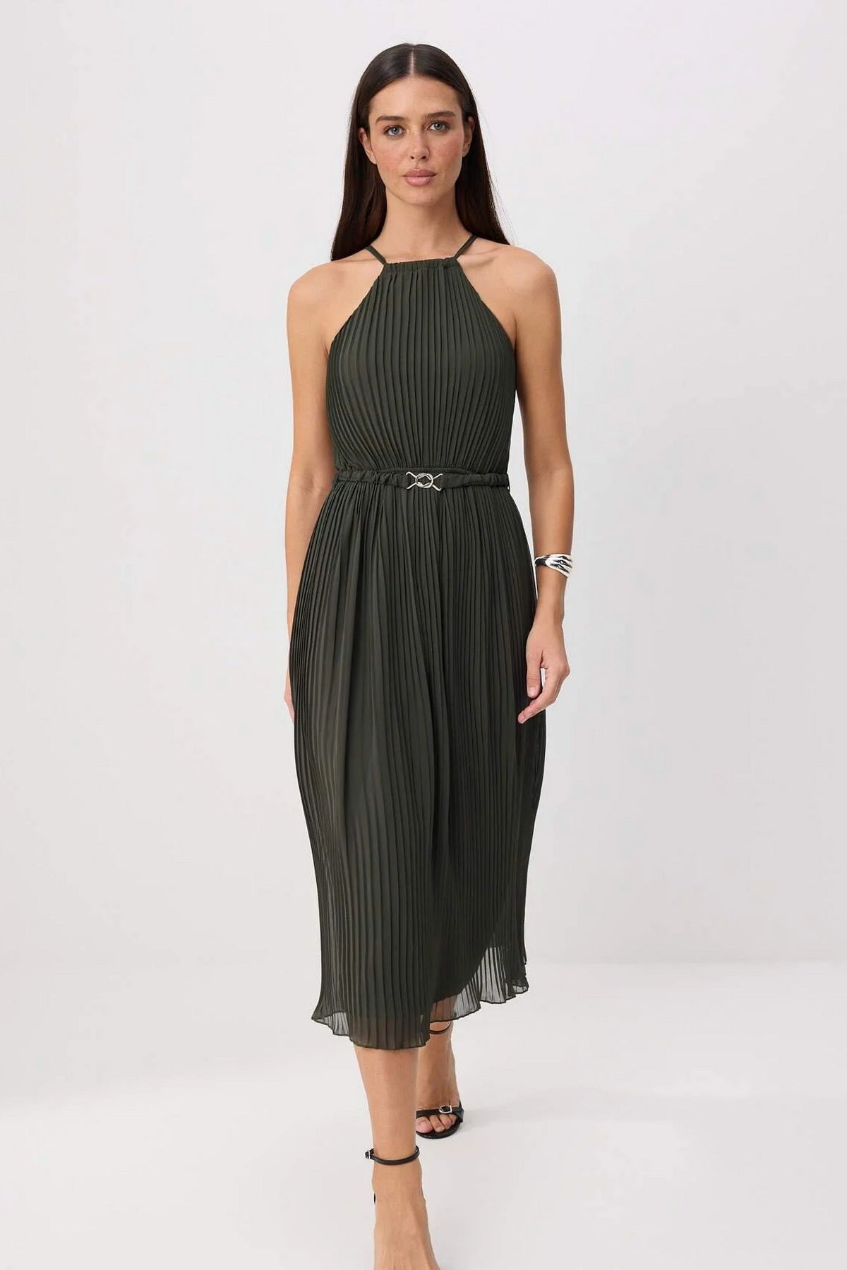 Haljine TWOSS25EL00573 - khaki [djesi-src-febd9e353c1643a99921b712332629def4c81e8c0c90cd69f224f97c2d997a93]
