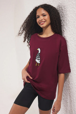 Majice TWOSS25TS00201 - bordo [djesi-src-8ede73e2cb6d2c00dbcd064ab8cfdced225d7a584fcf075a704068b351b8b954]