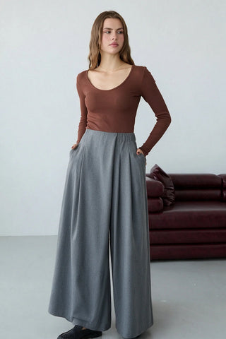 Pantalone TWOAW27PL00125 - siva [djesi-src-99130adbbb6deedb83bb9103880964c5cd0470f513daaab2109f43019867c840]
