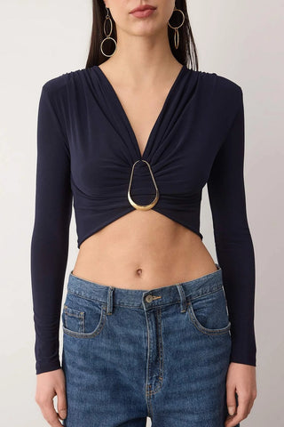 Bluze TPRAW26BZ00063 - teget [djesi-src-57913714201d7e7f4b64467944625d5c72b9a2af285510e194ce1d4728714017]