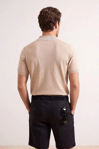 Polo majica TMNSS26PO00046 - bež [djesi-src-b99e67fd5920f6ec712cbe2f36e11b378ff432e03756fc2174a014339194a57a]