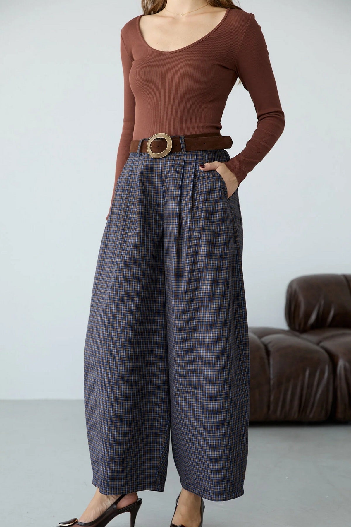 Pantalone TWOAW27PL00150 - braon [djesi-src-1ee9995b9e7b2af314e61ab17c7844b869cc053e948d7db1a2711b81a2629190]